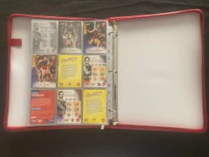 AFL Footy Stars 2018 Collector Card Album and cards