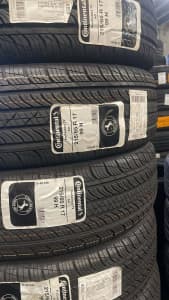 Continental 215/65R17 99H ProContact TX tyres $139ea fitted