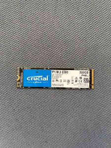 Crucial 500gb SSD