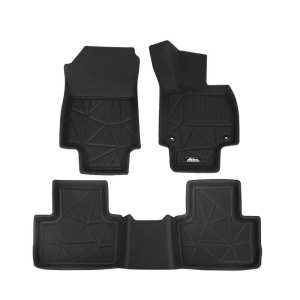 Car Rubber Floor Mats Front And Rear Compatible For Toyota RAV4 2019-2