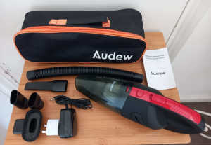 Audew Cordless Handheld Rechargeable Wet/Dry Vacuum for Car