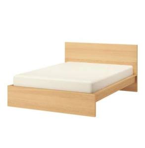 Ikea Malm king size bed & mattress