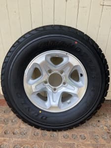 Landcruiser Wheels (AS NEW) Rims and Tires (7# Series, 150/5)