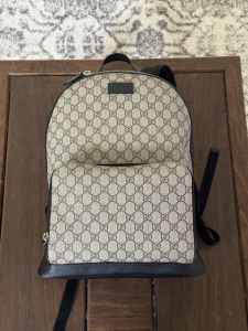 Gucci GG Supreme Monogram Backpack