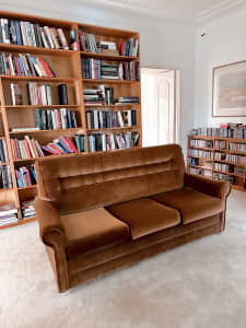 Original 60’s velvet sofa