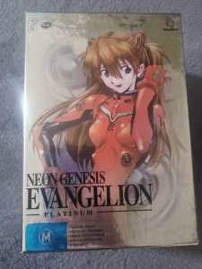 Neon Genesis Evangelion Platnim DVD collection & art booksNeon Genesis