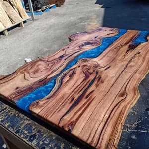Timber Slabs - Resin Tables custom made by Go Natural Timbers