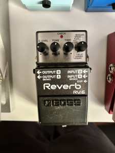 BOSS RV-6 Reverb pedal