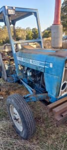 Ford 3600 Diesel Tractor with slasher
