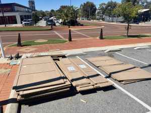 Free wood packing MDF Joondalup 