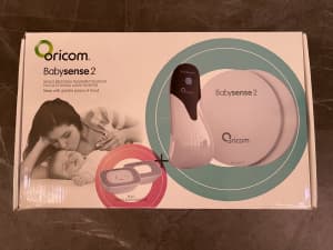 PRICE DROP Oricom Baby sense 2 breathing monitor PLUS audio monitors