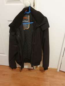 Superdry - fur hooded windbomber jacket