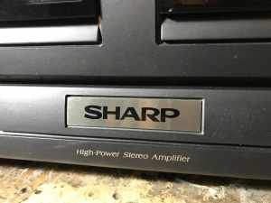 SHARP SX-8000 POWER AMPLIFIER