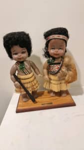 Vintage Maori Souvenir Dolls