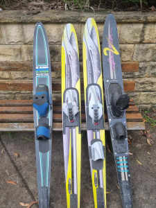 Water Skis, Ropes and Ski Tube