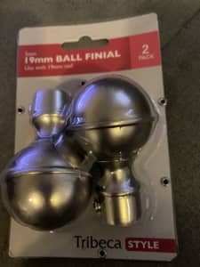 Curtain end, finial, new unopened, 2 sets, Sydney, post or pick up