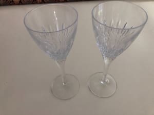 Waterford Crystal glasses Monique Lhuillier