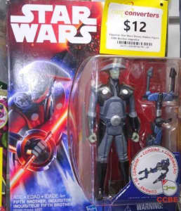 Star Wars Disney Hasbro Figure Fifth Brother Inquisitor Grey