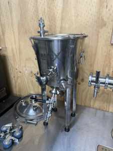 Nano-x 30L V1 flexi conical unitank SS fermenter home brew