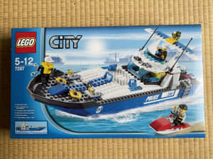 Lego City 7287 Police Boat