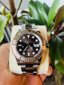 Rolex Yachtmaster 40 Rose gold Chocolate dial