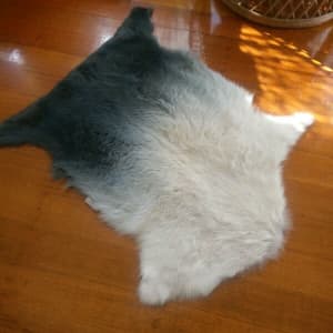 French country goats skin