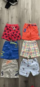 Kids shorts 6 pieces