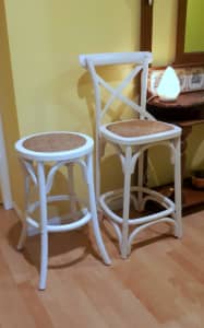 Two Bentwood Stools