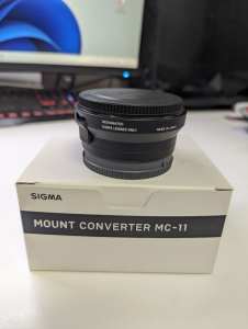 Sigma MC-11 E-Mount Converter - CANON EF TO SONY E-MOUNT RRP$449
