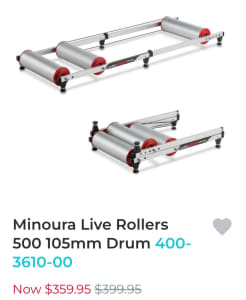 Minoura Live Rollers 500 105mm Drum 400-3610-00