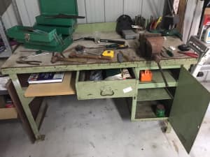 Engineers Work Bench and Tools