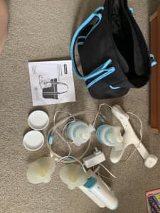 THE FIRST YEARS MIPUMP DOUBLE ELECTRIC BREAST PUMP