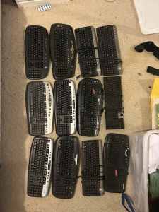 12 x PC Keyboards