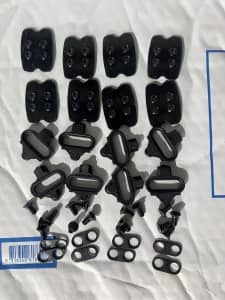 4 complete sets of brand new Shimano SPD SM-SH51 MTB cleats