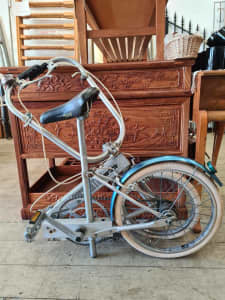 Vintage Bickerton Portable Folding Bike light Weinmann Super chromix