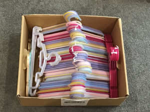 Over 100 baby/toddler/childrens coat hangers. Pick up Rosanna 3084
