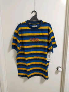 2 x Mens Guess Striped T-Shirts Brand New with tags 