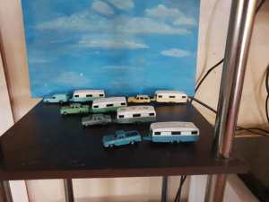 HO size-Aussie cars caravans Trailers- other items- suit train sets