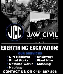 Excavation, haulage and plant hire 