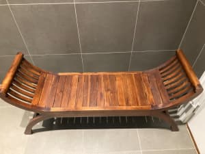 Timber Bench (As New) 