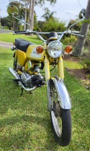 Classic Honda S110 Benly Moped 1973