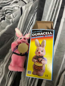 Rare Duracell drumming bunny in box