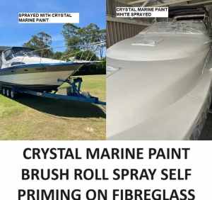 WHITE MARINE PAINT 1 LITRE CHECK LISTING QLD MADE
