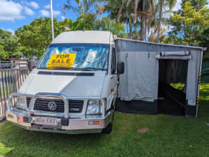 VW LT35 Campervan 2006
Fully equipped for off grid glamping.