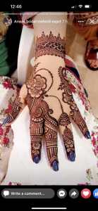 Henna/mehndi artist