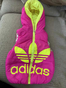 Girls Adidas Puffer Vest - Size 2/3