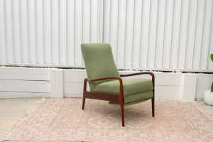 Armchair Model 3704 by Greaves & Thomas with New Zepel Upholstery