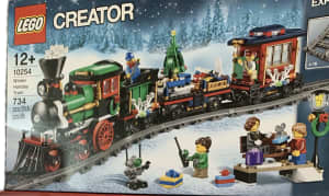 Lego 10254 Winter Holiday Train New