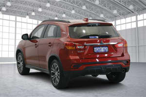 2017 Mitsubishi ASX XC MY18 LS 2WD Red 1 Speed Constant Variable Wagon