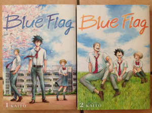Blue Flag Manga Books 1 & 2